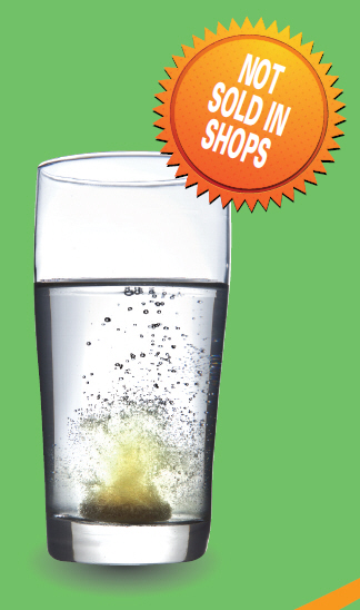 Sizzling Minerals in a glass